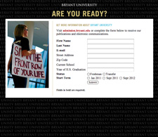 Are You Ready? landing page