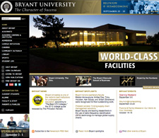 Bryant University Homepage